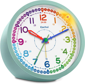 [RESIGILAT] Ceas de alarma analogic pentru copii cu lumina verde