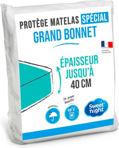 [RESIGILAT] Protector saltea SWEET NIGHT alb 140x190 200x35 cm