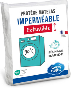 [RESIGILAT] Protector saltea Sweet Night, impermeabil, lavabil 90C 200x80 cm