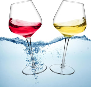 [RESIGILAT] Pahare de vin Tritan HAHASHOW, 530ML, set 2 bucati