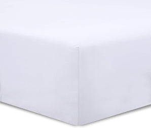 [RESIGILAT] Vision Cearsaf cu elastic 200x200cm, Alb, 100% Bumbac