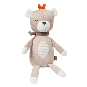 [RESIGILAT] Jucărie de pluș măgăruș BabyFehn Natura 2, din bumbac organic, 30 cm, pentru nou-născuți și copii