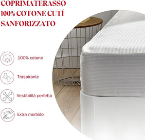 [RESIGILAT] Husa saltea Pikolin Home, 160x190/200 cm, alb