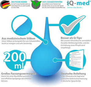 [RESIGILAT] iQ-med curatitor urechi 200ml silicon medical
