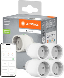 [RESIGILAT] Priza inteligenta LEDVANCE SMART+ Indoor Plug, alb, 4 bucati