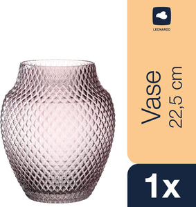 [RESIGILAT] LEONARDO HOME 018674 Vaza Poesia, 22.5 cm, Violet