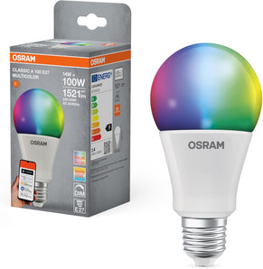 [RESIGILAT] OSRAM SMART RGBW E27 lampa LED cu Alexa WiFi 1-pachet