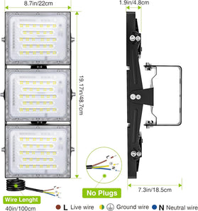 [RESIGILAT] Reflector LED STASUN 150W, IP66, 15000LM, alb 6000K