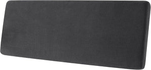 [RESIGILAT] Husa perna canapea, elastic, gri inchis, pentru canapea mare 2 locuri