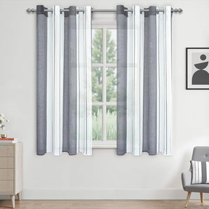 [RESIGILAT] Perdele semi-transparente moderne 160x140cm set de 2