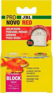 [RESIGILAT] JBL PRONOVO RED HOLIDAY, hrana pentru pesti, 3 blocuri