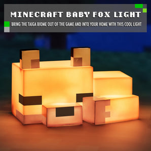 [RESIGILAT] Lampa vulpi Minecraft, cadou pentru copii, decor colorat