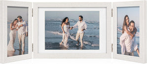 [RESIGILAT] Rama foto Afuly colaj alb 3 imagini lemn 10x15 13x18