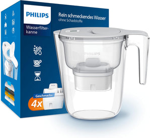 [RESIGILAT] Philips Cana filtranta, 2.6 litri, 4 cartuse Micro X-Clean