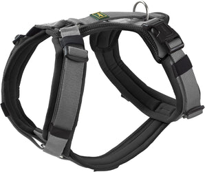 [RESIGILAT] HUNTER Maldon UP, ham pentru caini, negru/gri, reglabil, moale