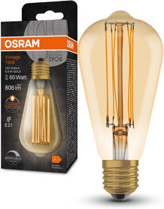 [RESIGILAT] Lampa OSRAM Vintage LED 8.8W E27 806lm 15,000 ore