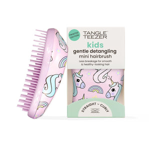 Tangle Teezer Perie Originală Mică – Pentru Păr Uscat & Umed – Perie de Descurcare pentru Toate Tipurile de Păr – Perie Perfectă pentru Copii & Călătorii – Magia Unicornului
