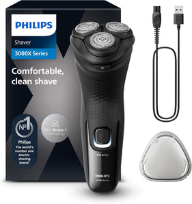 [RESIGILAT] Aparat de ras electric Philips 3000X, negru