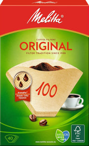[RESIGILAT] Filtru Melitta 100 Aromapor, 40 bucati, compatibil cafea