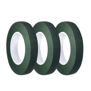 [RESIGILAT] Panglica decorativa verde 3 bucati pentru flori 1/2 inch
