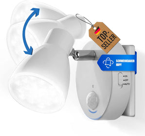 [RESIGILAT] Lampa LED Trango 2635-016 cu senzor si rotire alba