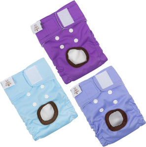 [RESIGILAT] CuteBone Scutece pentru caini, lavabile, pachet de 3