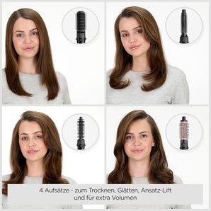 [RESIGILAT] BaByliss Smooth Finish 1200, perie calda cu 5 accesorii