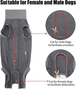 [RESIGILAT] HEYWEAN Costum recuperare caini, vesta medicala, unisex