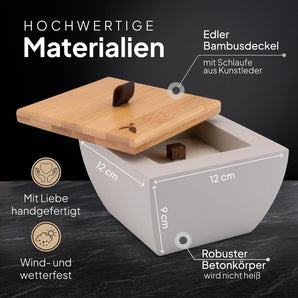 [RESIGILAT] Mahona Mancator Ceara, Exterior, Beton, Decoratiune Bambus