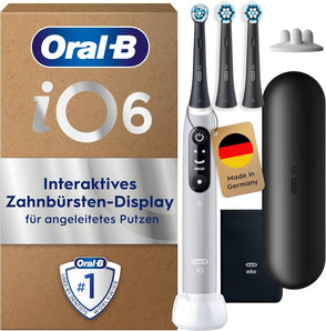 [RESIGILAT] Periuta electrica Oral-B iO 6 Plus Sensitive, gri opal.