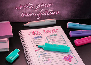 [RESIGILAT] Set iluminator Faber-Castell 154681, 8 culori pastelate