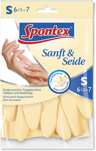 [RESIGILAT] Manusi MAPA Spontex Soft si Silk marimea 6.5-7, 3 perechi