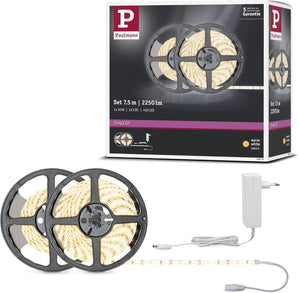 [RESIGILAT] Banda LED Paulmann mpLED Strip Set 7,5 m, 20W, Alb Cald, Clasa G