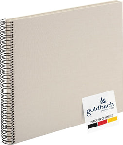 [RESIGILAT] Goldbuch Bella Vista, album foto spiralat, 40 pagini, gri nisipos