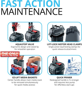 [RESIGILAT] Fluval 107, Filtru canistra pentru acvarii, pana la 30 galoane