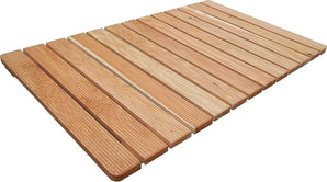 [RESIGILAT] Platforma dus Castelmerlino lemn larice natural 105x62