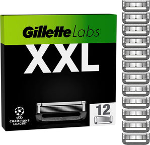 [RESIGILAT] Lame Gillette Labs pentru barbati, 12 lame originale