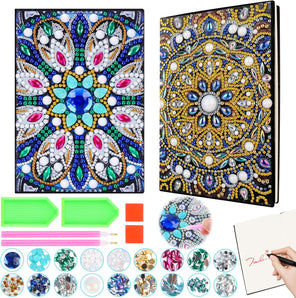 [RESIGILAT] Set 2 Fonyet Diamond Painting Mandala A5 pentru copii 10 ani