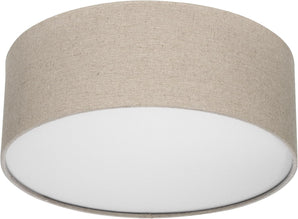 [RESIGILAT] Plafoniera LED rotunda 30cm taupe vintage pentru casa