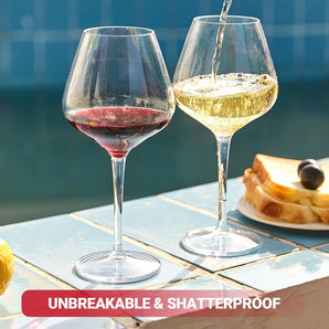 [RESIGILAT] Pahare de vin Tritan HAHASHOW, 530ML, set 2 bucati