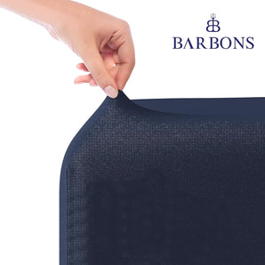 [RESIGILAT] Lenjerie pat dubla 1200 x 200 cm, Oeko-Tex, Albastru marin