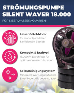 [RESIGILAT] Dupla Marin Silent Waver, Pompa circulatie 18000 l/h, W...