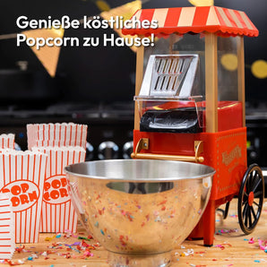 [RESIGILAT] Masina de popcorn Gadgy Retro fara grasimi rosie