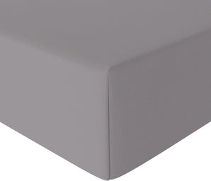 [RESIGILAT] Cearsaf elastic Amazon Basics, 200x200 cm, gri inchis