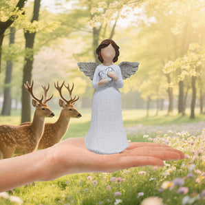 [RESIGILAT] Statuie Inger Pazitor, Cadou Norocos, Decoratiune pentru Acasa