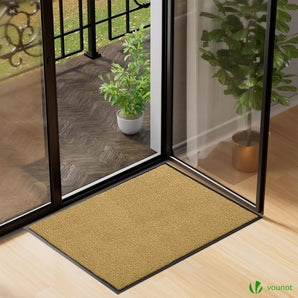 [RESIGILAT] Covo­ras de usa VOUNOT, 90×120 cm, antiderapant, bej