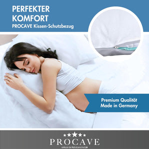 [RESIGILAT] Procave Flanel Husa Perna, 40 x 145 cm, 100% Bumbac, Lavabil