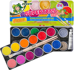 [RESIGILAT] JOLLY Supertabs Classic vopsea opaca 24 bucati metalice