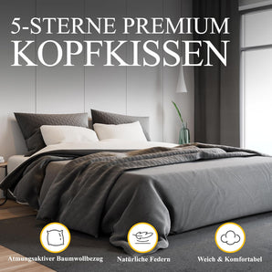 [RESIGILAT] Perna cu pene, 60x60cm, suport maxim, certificat RDS, Oeko-TEX