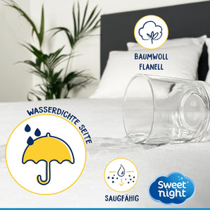 [RESIGILAT] Sweetnight - Protectie saltea 80x200 cm impermeabila